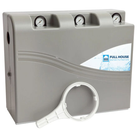 3 Stage 10" Big Blue Whole House Water Filtration System